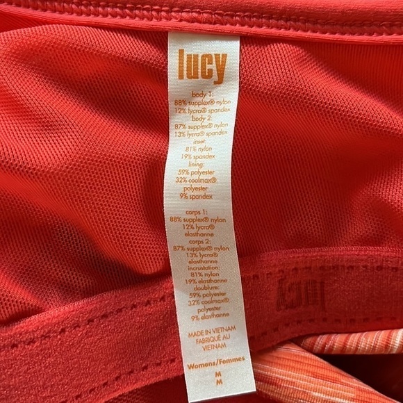 Lucy Heart Center Orange Cami - Picture 8 of 11